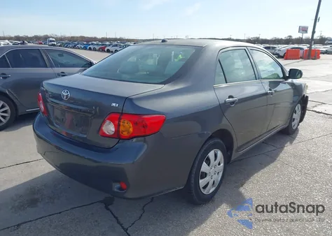 2009 Toyota Corolla Le from USA, damaged, VIN JTDBL40E299074712